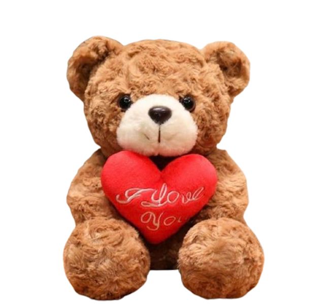 Teddy Bear With Heart I Love You 25cm