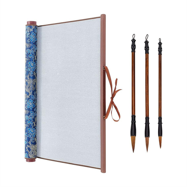 Reusable Water Writing Magic Cloth Scroll Traditional