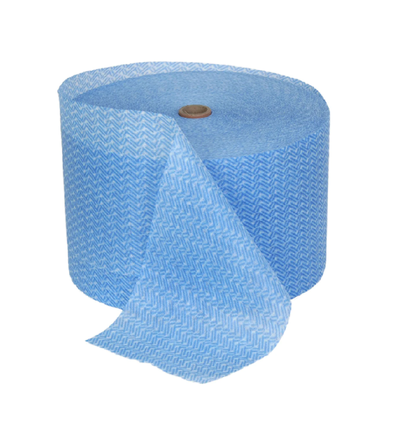 Disposable Wipe Spunlace Cloth Roll 400m x 800 Sheets