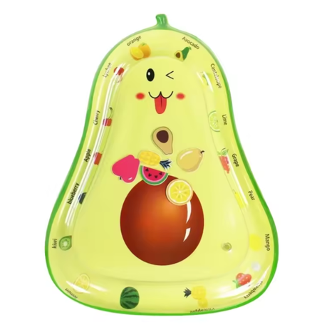 Inflatable Baby Water Play Mat in Avocado Shape Image