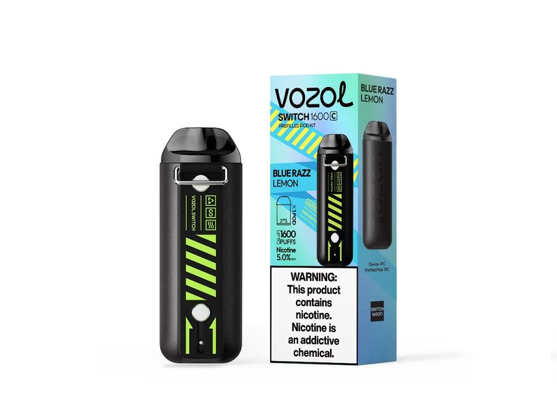 VOZOL Switch 1600C Kit-2%-Blue Razz Lemon
