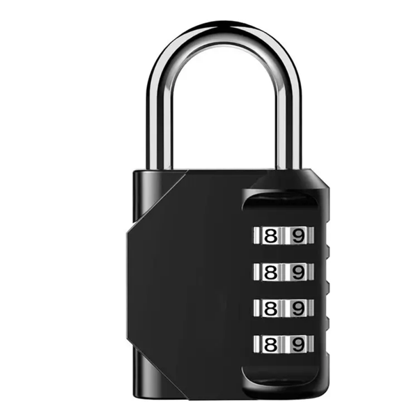 4 Digit Padlock for Gym/School Locker, Travelling bag, Doors and Gates