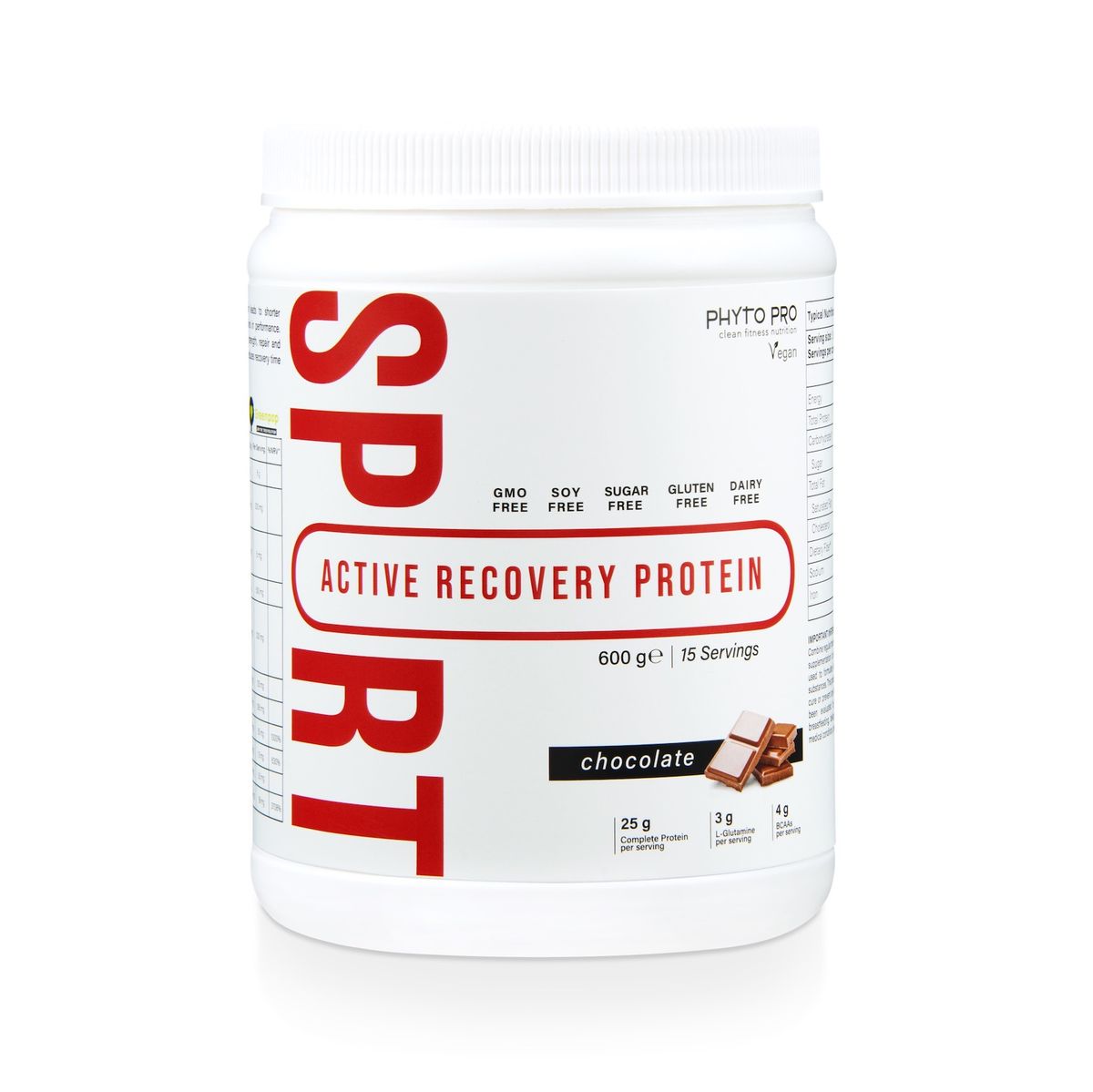 Phyto Pro SPORT Recovery Protein 600g - Chocolate