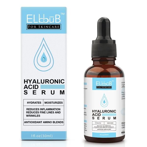 Elbbub Hyaluronic Acid Serum - Hydrates &amp; Moisturizes - Anti-Aging Formula