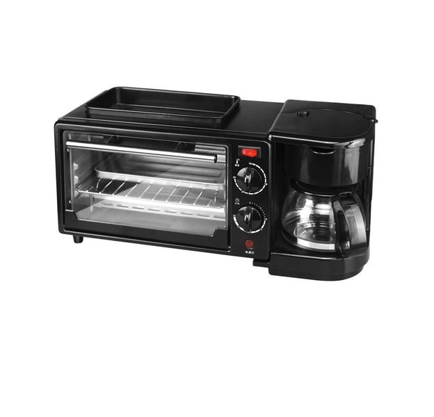 Breakfast Set Toaster Coffee Maker Machine Electric 3in1 Breakfast Maker