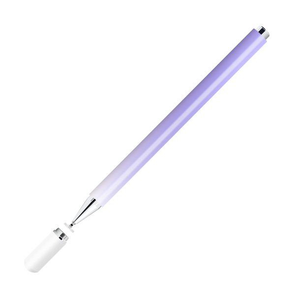 SIDESWIPE Clear Disc Purple Gradient Stylus