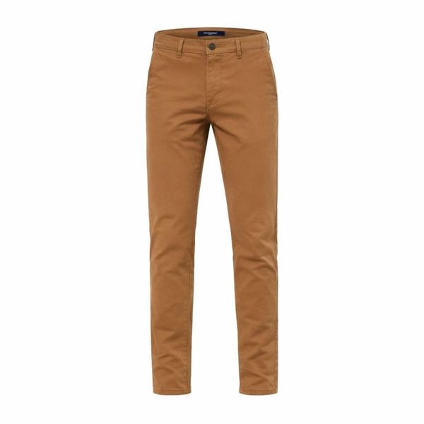 Kamopies Men's Relaxed Fit Chino Pants Cotton Spandex Navy Casual Trousers