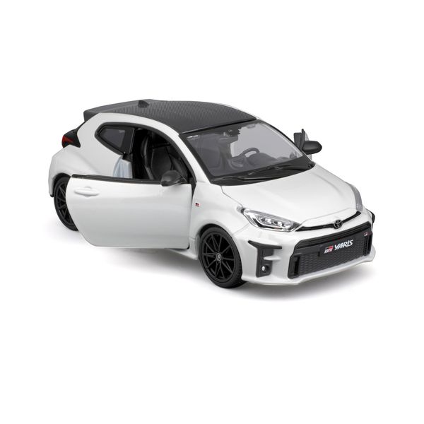 Maisto 1/24 Toyota Yaris GR 2021 - White (17cm Long)