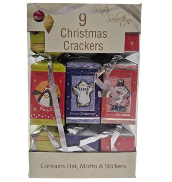 Xmas Crackers - Set of 9 - C34