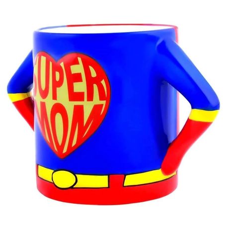 Super Mom Figure Coffee Mug