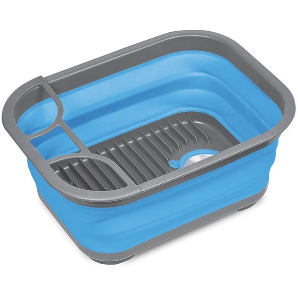 Pop-Up Dish Tray 15L- Blue