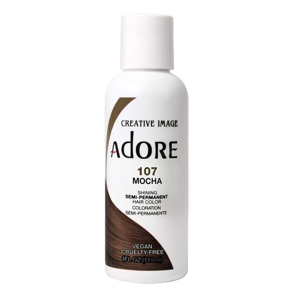 Adore Semi-Permanent Hair Color #107 Mocha