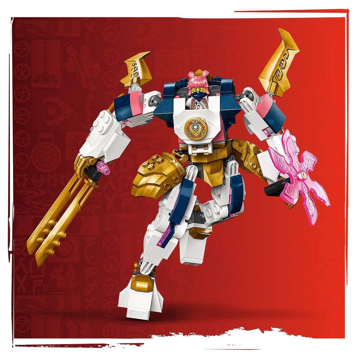 sora  LEGO® NINJAGO® Sora's Elemental Tech Mech 71807 Building Toy Set
