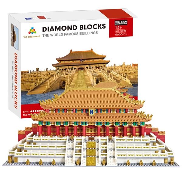 The Palace of Supreme Harmony in the Forbidden City Model - 6666 Piece