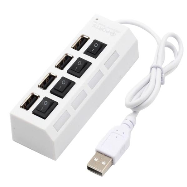 4-Ports USB2.0 Hub with Switch