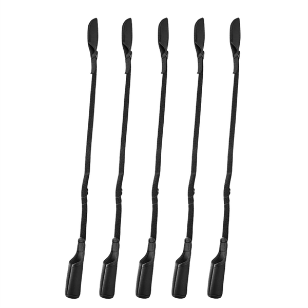 5 Pcs Fishing Rod Holder Strap 59Cm-130Cm Fishing Pole Sleeves Belt