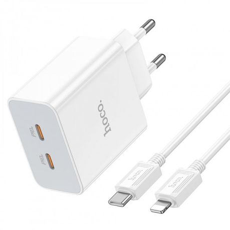 Chargeur secteur multi-USB compatible Fast-Charge iPhone / Android
