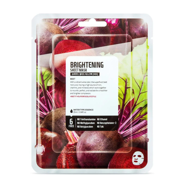 Farmskin Superfood Beet - Brigtening Face Mask 25Ml