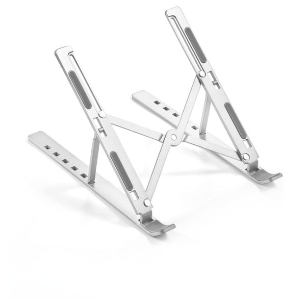 Ergonomic Adjustable Aluminum Laptop Stand &amp; Tablet Holder