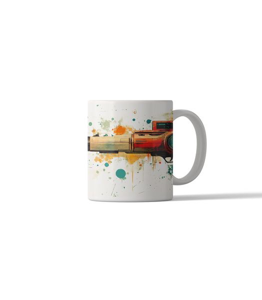Retro Spacegun DSG 2 Printed Coffee Mug