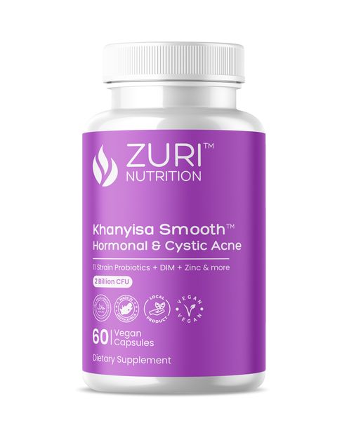 Zuri Nutrition Khanyisa Smooth - Cystic &amp; Hormonal Acne Formula