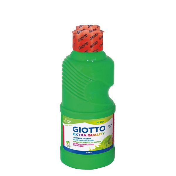 Giotto Fluo Paint 250ml - Green
