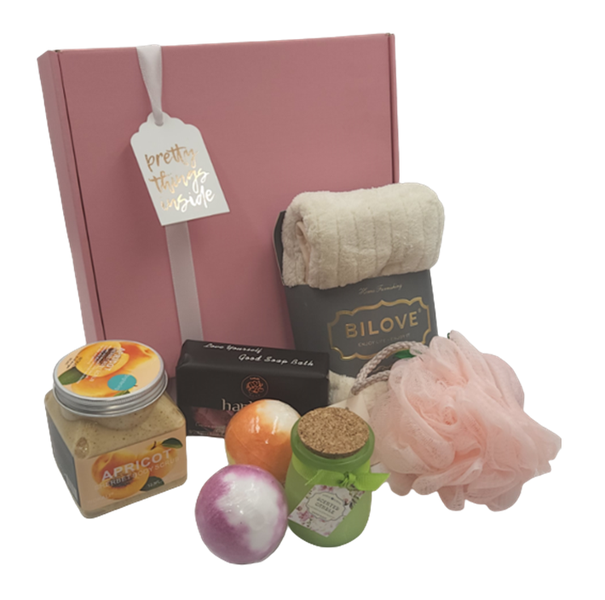 Pretty Giftbox - Apricot &amp; Rose