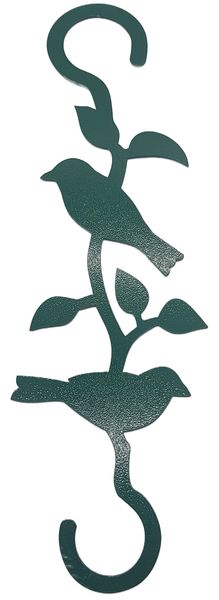 Elaine's Birding Extender Hanging Hook - 35cm Powder-Coated Garden Hook