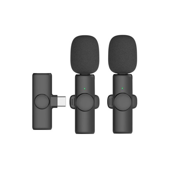 Synergy60 Dual lapel Wireless Lavalier Microphone, Clip-on Mic Type-C