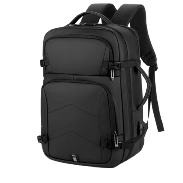 Waterproof Anti-Theft Laptop Bag With USB Charger - Black | Buy Online ...