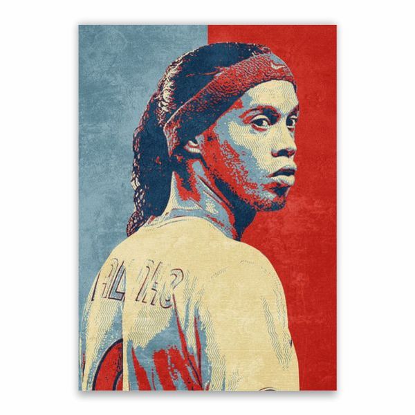 Ronaldinho Pop Art Poster - A1