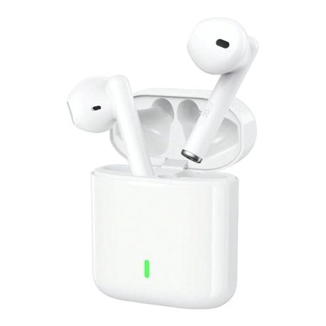 Wireless Low Latency Earbuds With Multifunctional Touch Control - White Image