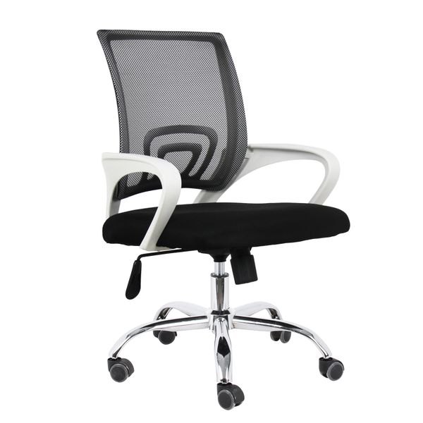 TOCC Wippy Netting Back Typist Office Chair with Chrome Base