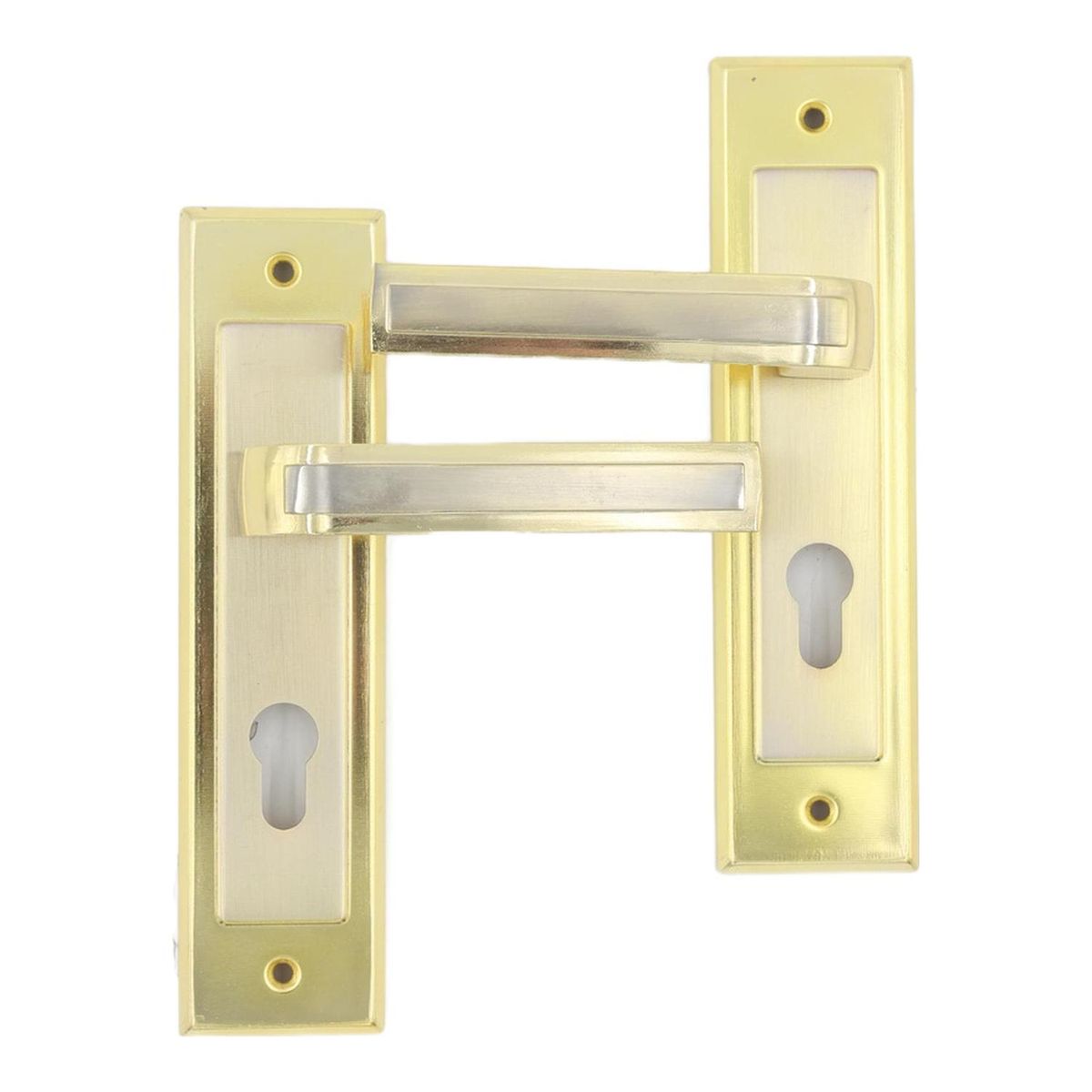 AIYI Golden Door Lock Set with Cylinder and Golden Handles AY199-018