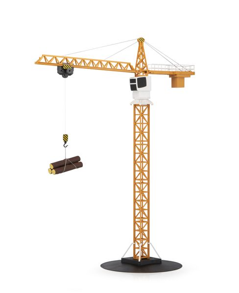 Double Eagle 1/20 Tower Crane - 1 meter Tall