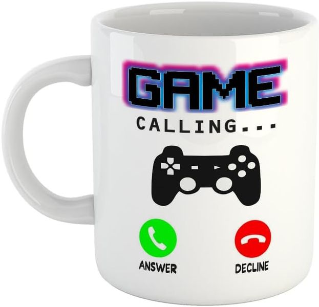 Game calling...- Father's day-Mother's day- Valentines-Charistmas Mug