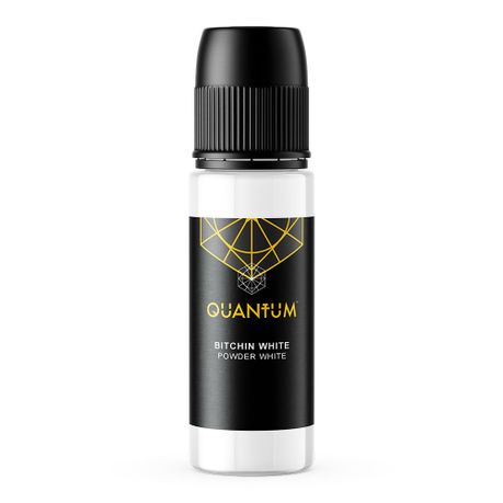 Quantum Premium Professional Tattoo Ink (Made in USA) - Bitchin' White 30ml Image