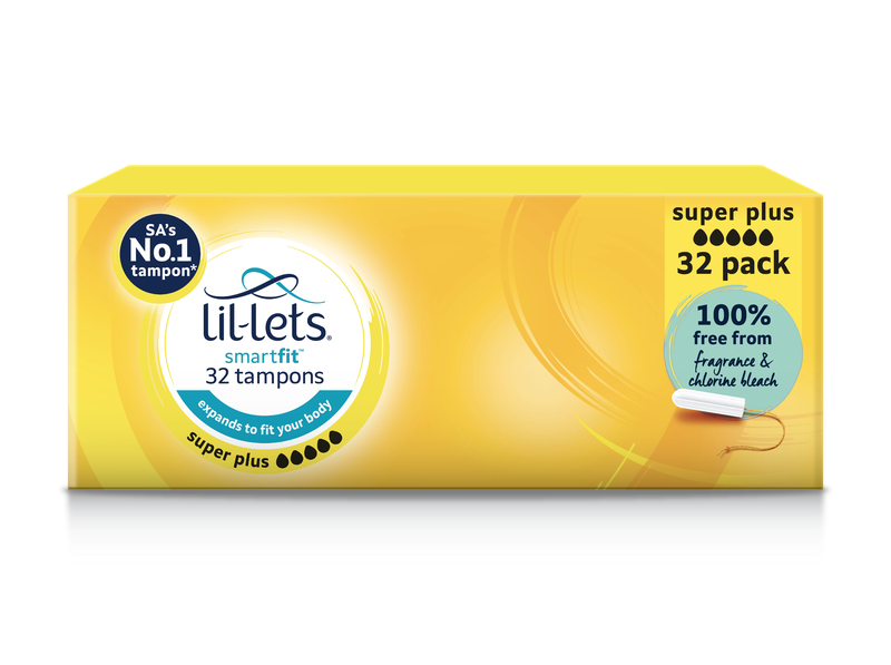 Lil-Lets Non-Applicator Super Plus Tampons 32s