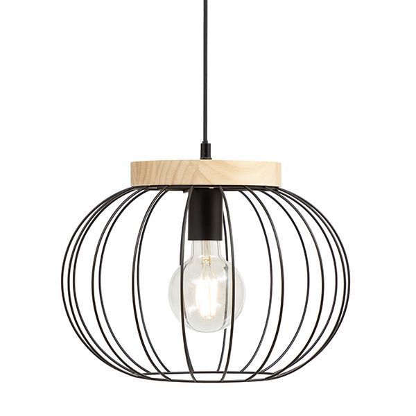 The Lighting Warehouse - Pendant Hanna Black