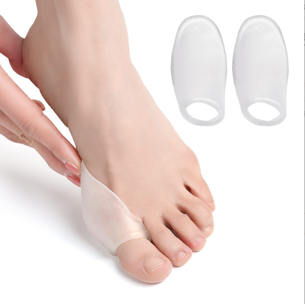 Bunion Pads for Women and Men - Gel Cushions for Big Toe Relief 4Count