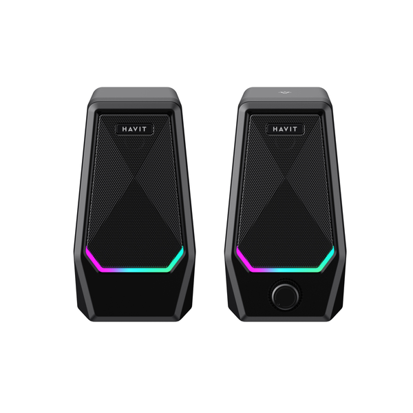 HAVIT SK768 RGB 2.0 Wired Stereo Speakers