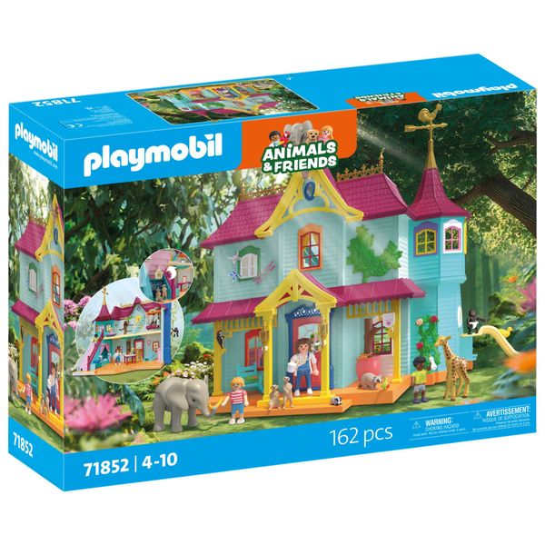 Playmobil Animals &amp; Friends - Animal Mansion Set - 162 Pieces