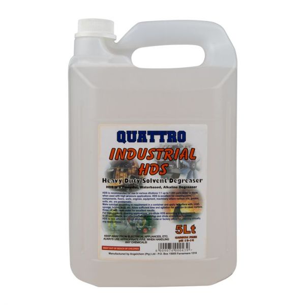 Quattro - Degreaser Industrial Cleaner Hds 5L - 2 Pack