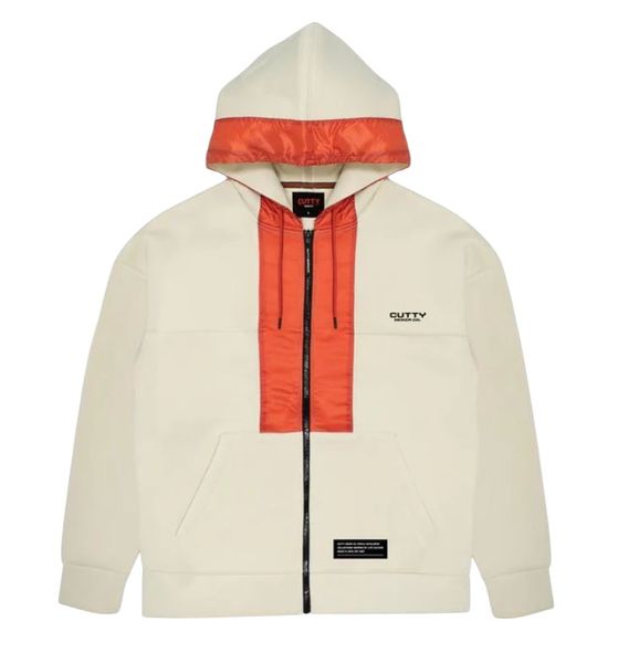 Cutty C Trout Mens Zip Up Hooded Jersey