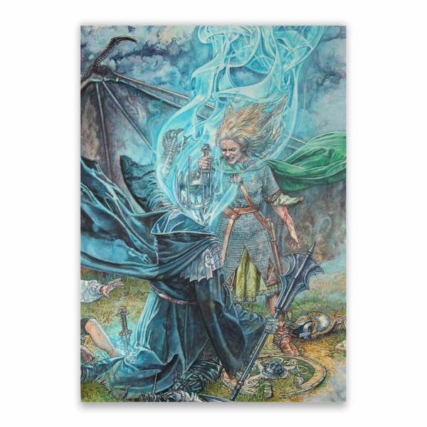 Eowyn Kills Nazgul Poster - A1