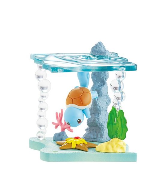 Pokemon Anime Water Habitat Figure: Squirtle and Staryu