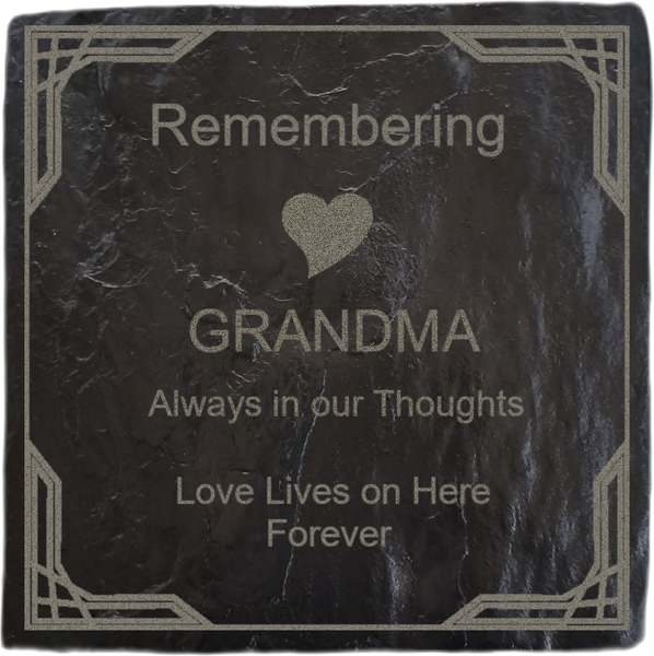 Remembrance Stone For My Grandma image