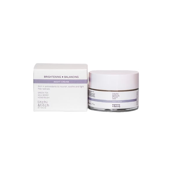 Litchi &amp; Titch Brightening &amp; Balancing Night Cream (50ml)