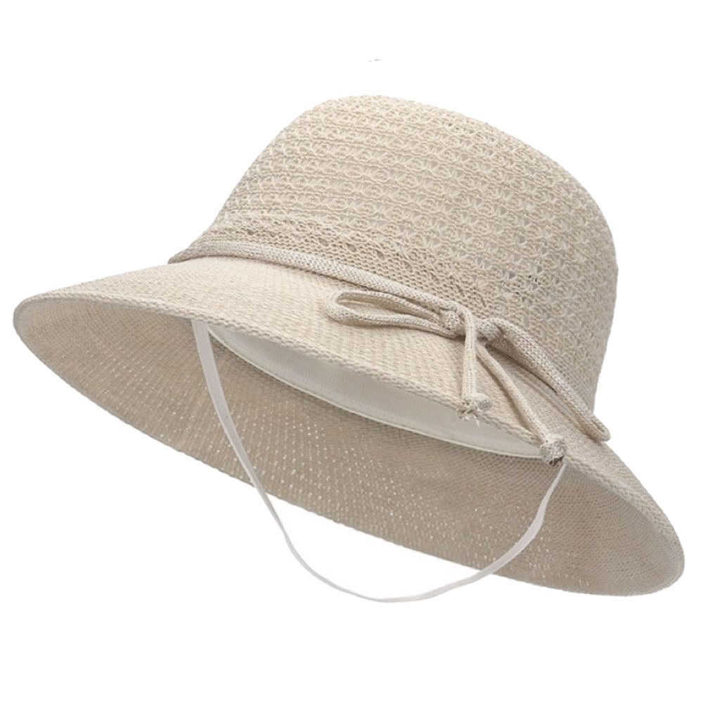 Fashion Woven Braided Bohemian Bucket Style Beach Sun Hat (5658cm