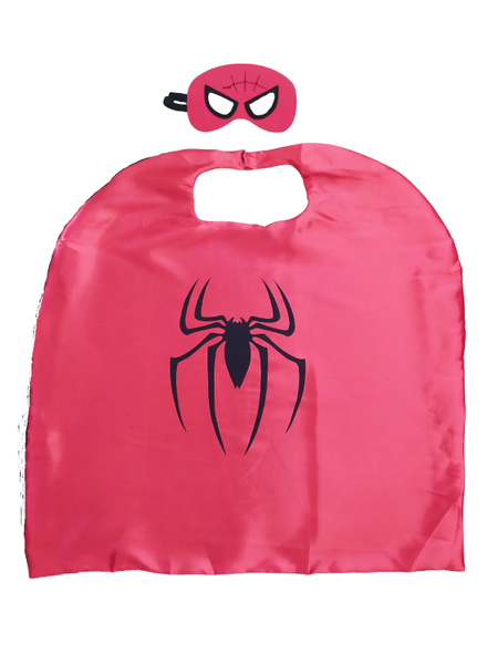Spiderman Super Hero Cape &amp; Mask